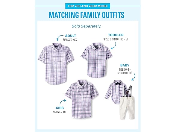 Childrens Place Mens Button Down Purple (M)