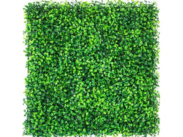 Artificial Boxwood Panels, 20 PCS 20\"x20\"