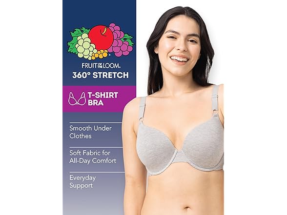 Fruit of the Loom T-Shirt Bra 36B