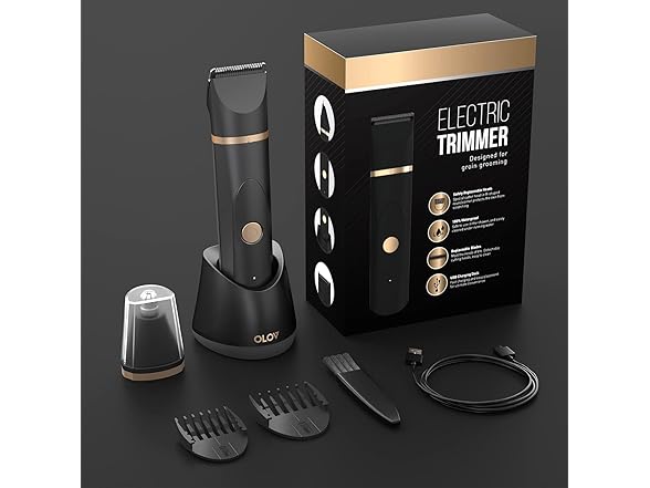 OLOV Electric Body Hair Trimmer