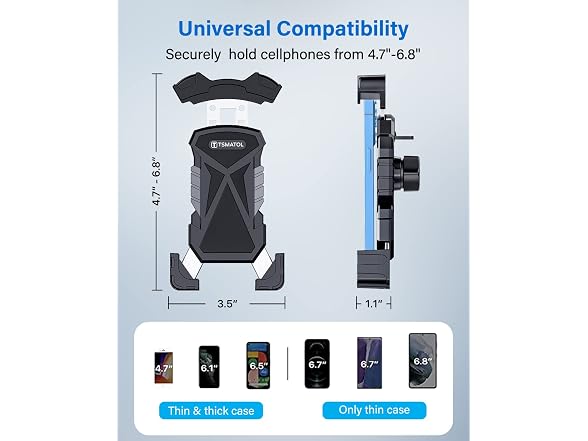 TSMATOL Universal Bike Phone Mount