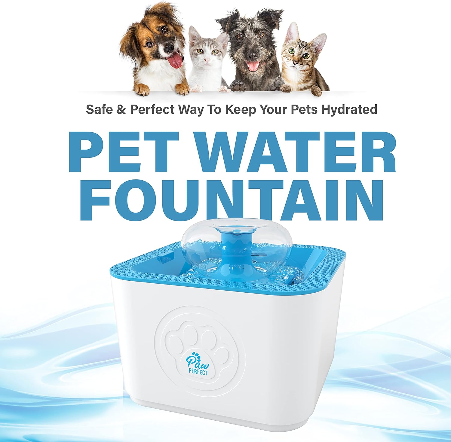 PAW PERFECT Auto Pet Water Fountain - Gallery 10