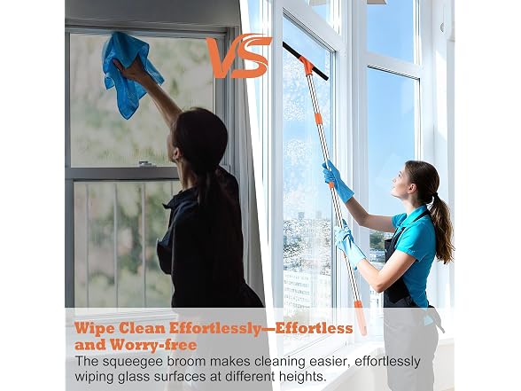 Elapun 18in Heavy-Duty Floor Squeegee