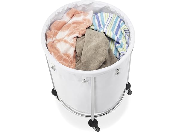 Whitmor Commercial Hamper w/Wheels