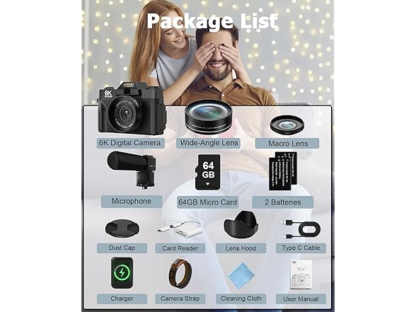 FLATIC Digital Cameras | 6K