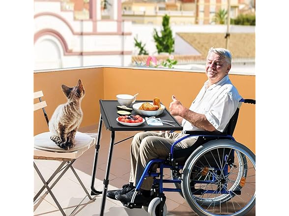 HUANUO Adjustable TV Tray Table