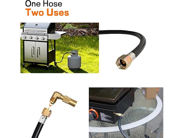 Veralune Propane Regulator Hose