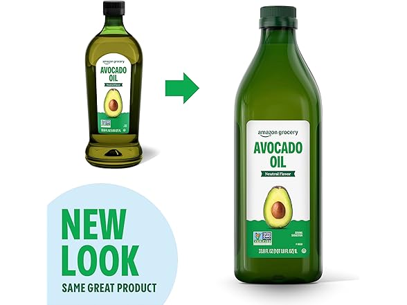 Amazon Fresh, Avocado Oil, 33.8 Fl Oz