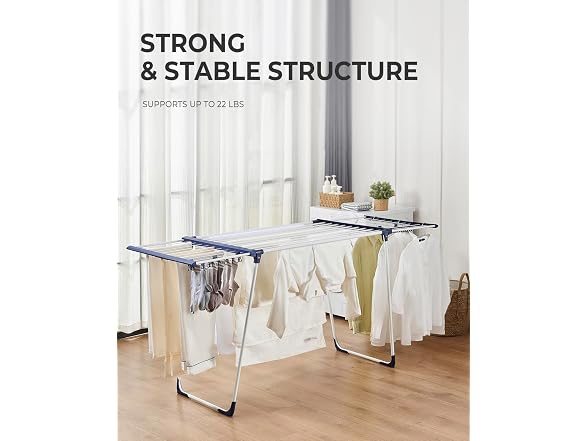 Drynatural 90FT Extendable Gullwing Drying Rack