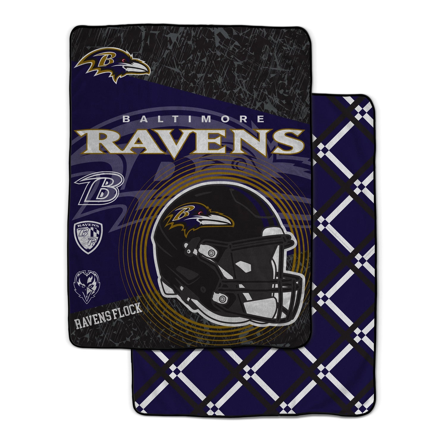 NFL Team Helmet Fleece Blanket 60x80 - Gallery 21