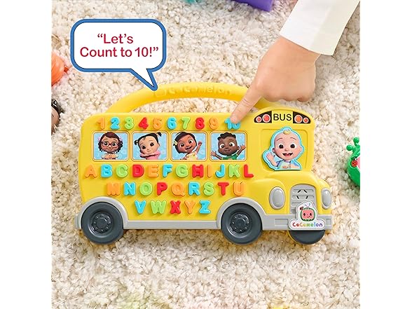 Just Play Cocomelon Learning Bus