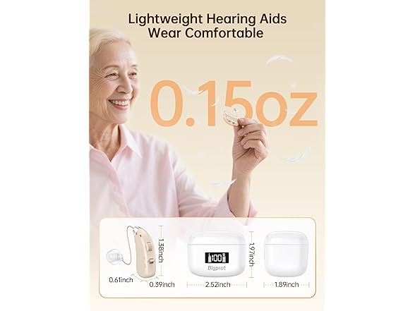 Hearing Aids Rechargeable for Seniors