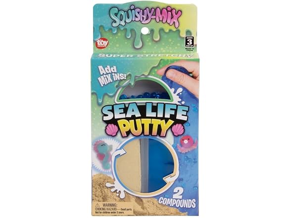 Rhode Island Novelty Squishy-Mix Sea Life Putty