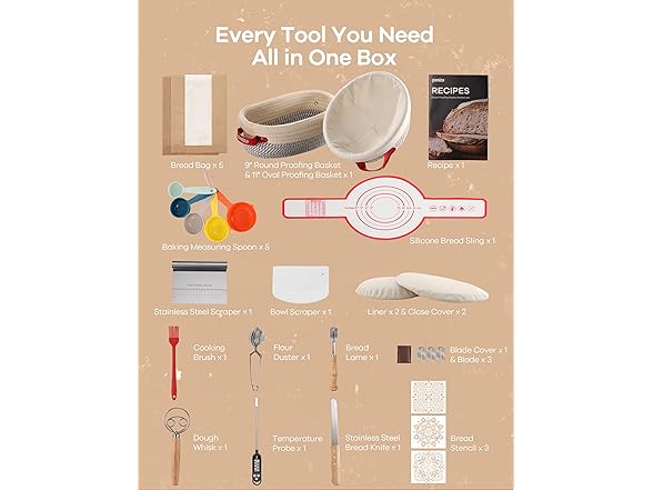 Ganiza Sourdough Starter Kit