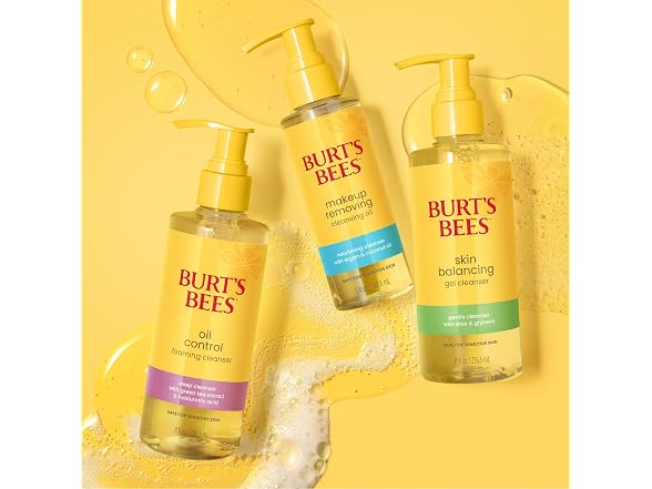 Burts Bees Oil Control Foaming Cleanser 8 oz