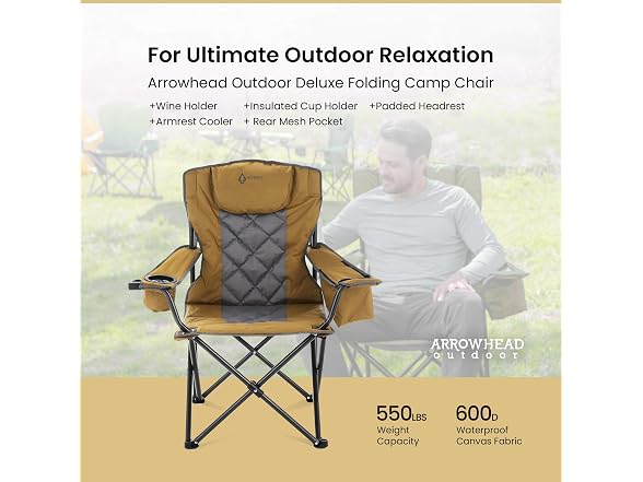 ARROWHEAD OUTDOOR 2-Pack Portable