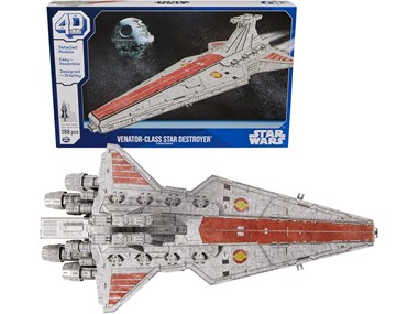 $14.99, Was $19.20, 21% Off! Spin Master Build Star Wars Dlx Venator dealfomo