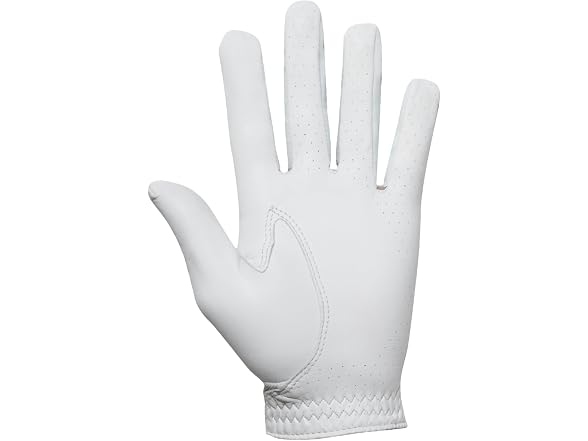 FootJoy Men's SciFLEX Golf Glove, White, Cadet X-Large, Worn on Left Hand