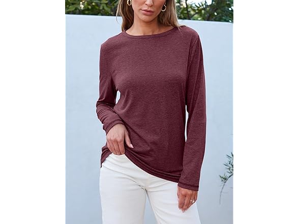 Women’s Long Sleeve Tee Shirts 3 Pack