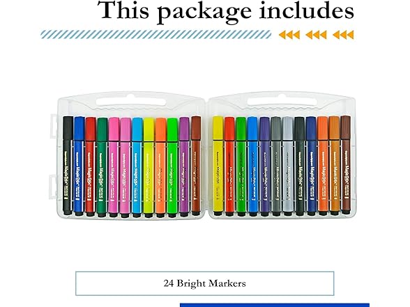 The Pencil Grip Magic Tri Stix Markers 24 colors