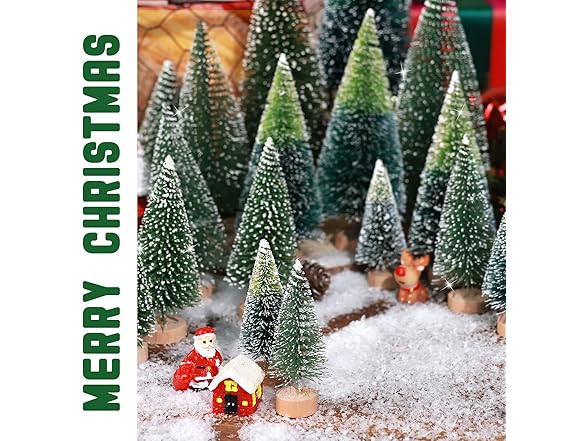 Ayieyill 35Pcs Mini Christmas Décor