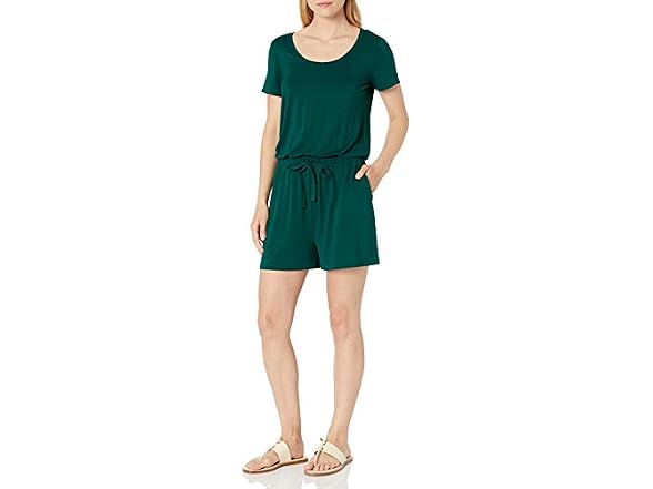Amazon Essentials Women Short-sleeve Romper