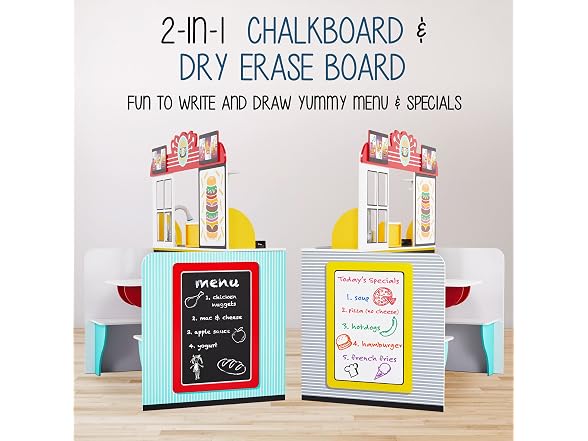 Wooden Restaurant kitchen playset