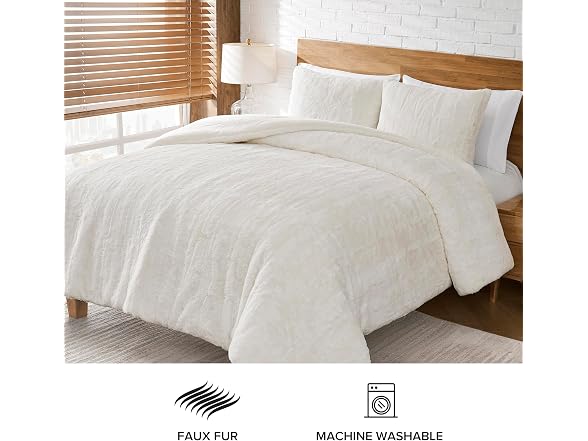 UGG Alondra Faux Fur Comforter Set, 3Pc