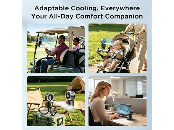 Pursuit MF-08FT Pursuit 2-in-1 Misting Fan
