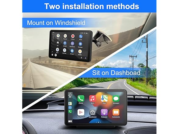 ONCHEER 7-Inch Carplay Android Display