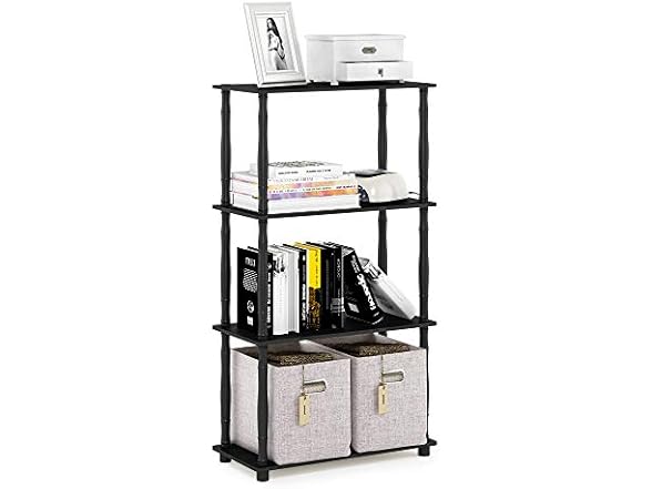 Americano/Black, 4-Tier Classic Tube