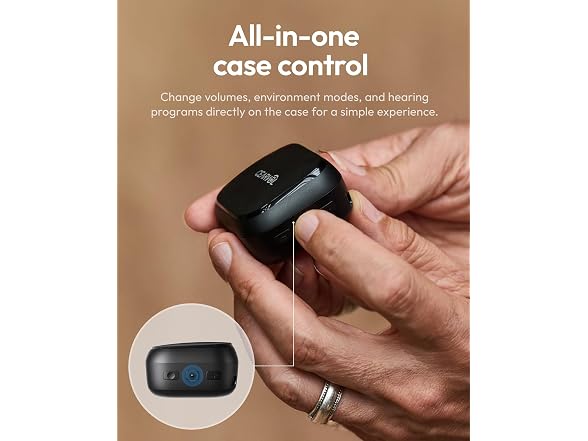 Cearvol Nano OTC Hearing Aids-Midnight