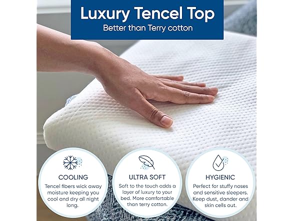 Sleepsteady Twin Size Luxury Tencel Mattress Protector