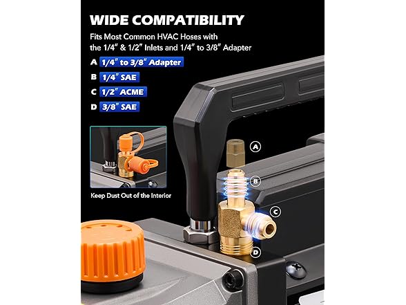 Orion Motor Tech Vacuum Pump