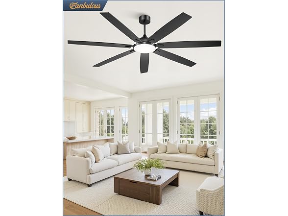 Fanbulous 72" Large Modern Ceiling Fan - Gallery 8