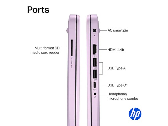 HP 14" N150 4GB 128GB UFS Laptop