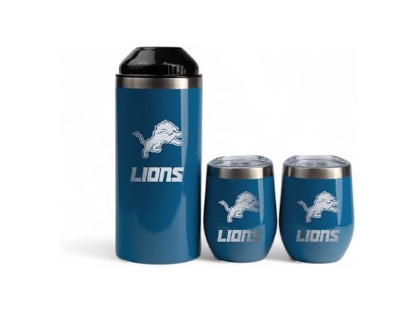 DETROIT LIONS (12 oz) 12oz. Tumblers