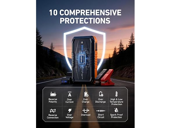 AstroAI S8 Car Battery Jump Starter