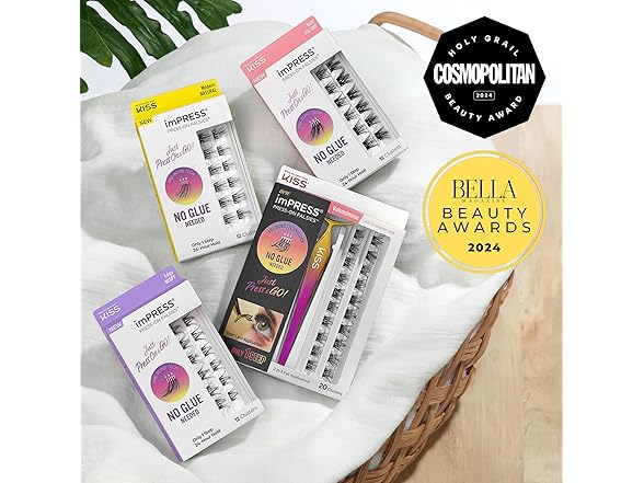 KISS imPRESS Falsies Press On Self Adhesive Eyelash