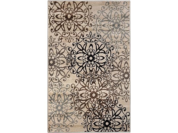 Superior Indoor Area Rug, 5' x 8', Multi-colored