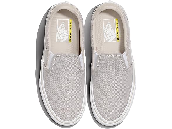 Vans Women's Asher Deluxe Slip-On Shoe, 10 (Open Box)