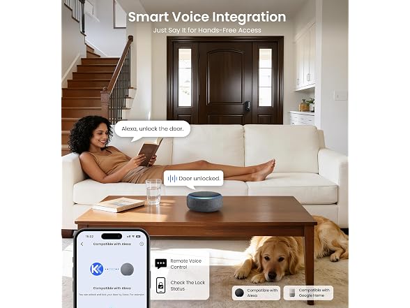 Veise VE028 WiFi Fingerprint Door Lock