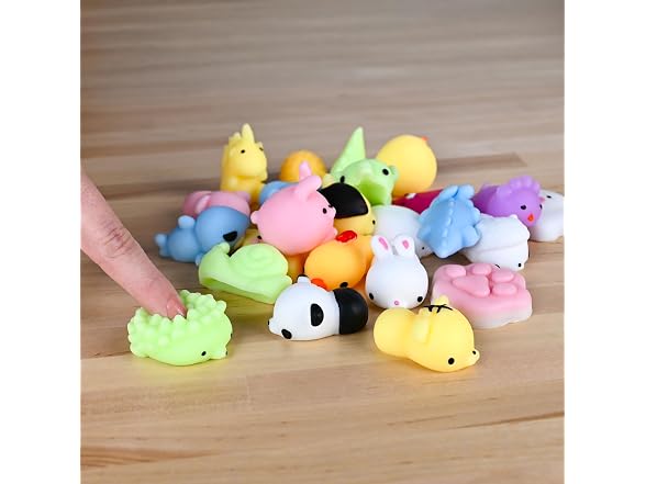 Mini Mochi Squishies - 24 Piece Fidget Toys