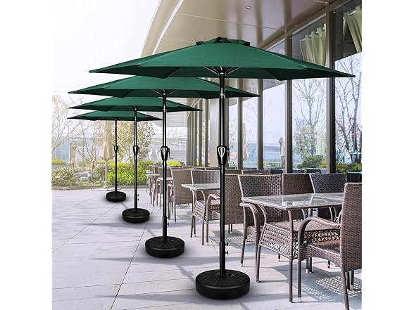 Simple Deluxe 9' Patio Umbrella Outdoor 2PK