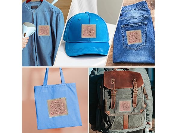 CALATALLY Save Water Drink MRGS Patch 3 Inches