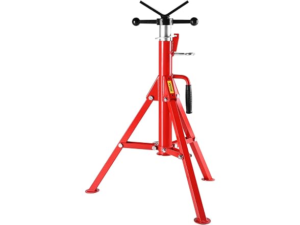 V Head Pipe Stand Adjustable Height 28-52 Inch