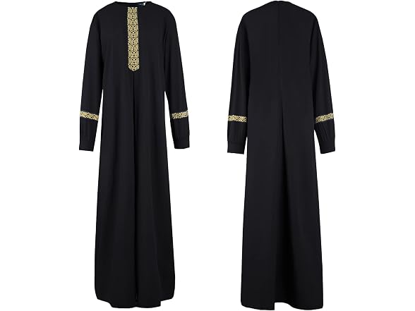 Abetteric Women (XL) Long Sleeve Ethnic Zip Hijabs