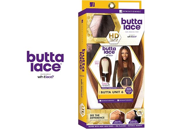 Sensationnel Butta Unit 6 HD Lace Flamboyage Blond
