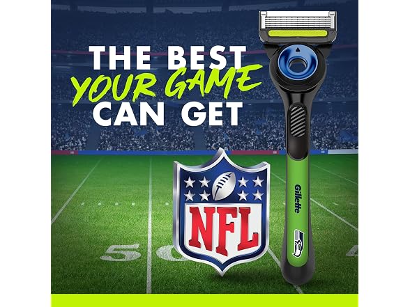 Gillette Labs NFL Seahawks Razor Set