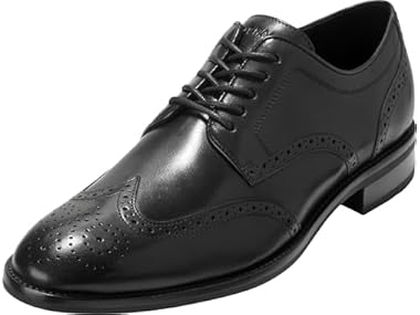 $59.99, Was $119.99, 50% Off! Cole Haan Men's Lenox Hill Wingtip Oxfords dealfomo